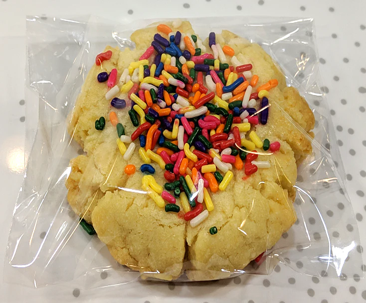 Butter Rainbow Sprinkle Cookies<br> - Image 3