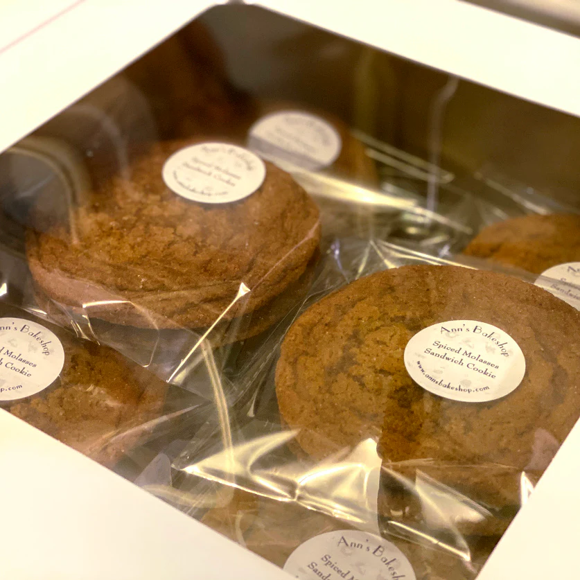 Spiced Molasses<br>Large Sandwich Cookie<br> - Image 5